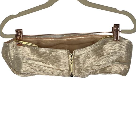 Bronx and Banco Tiara Pleated Two Piece Set Gown Bridal Formal Princess Fairy XS - Picture 11 of 13